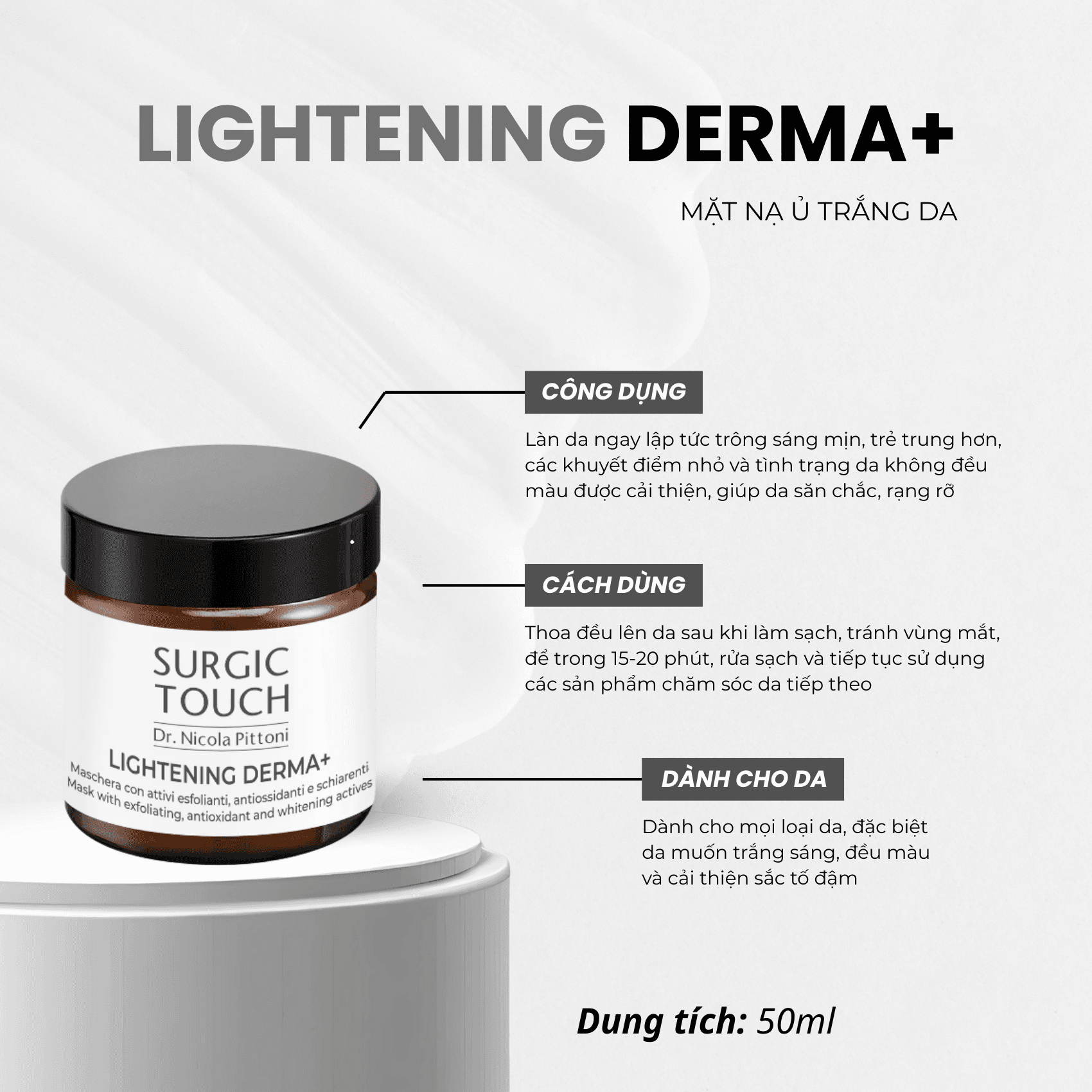 Mặt nạ ủ trắng da