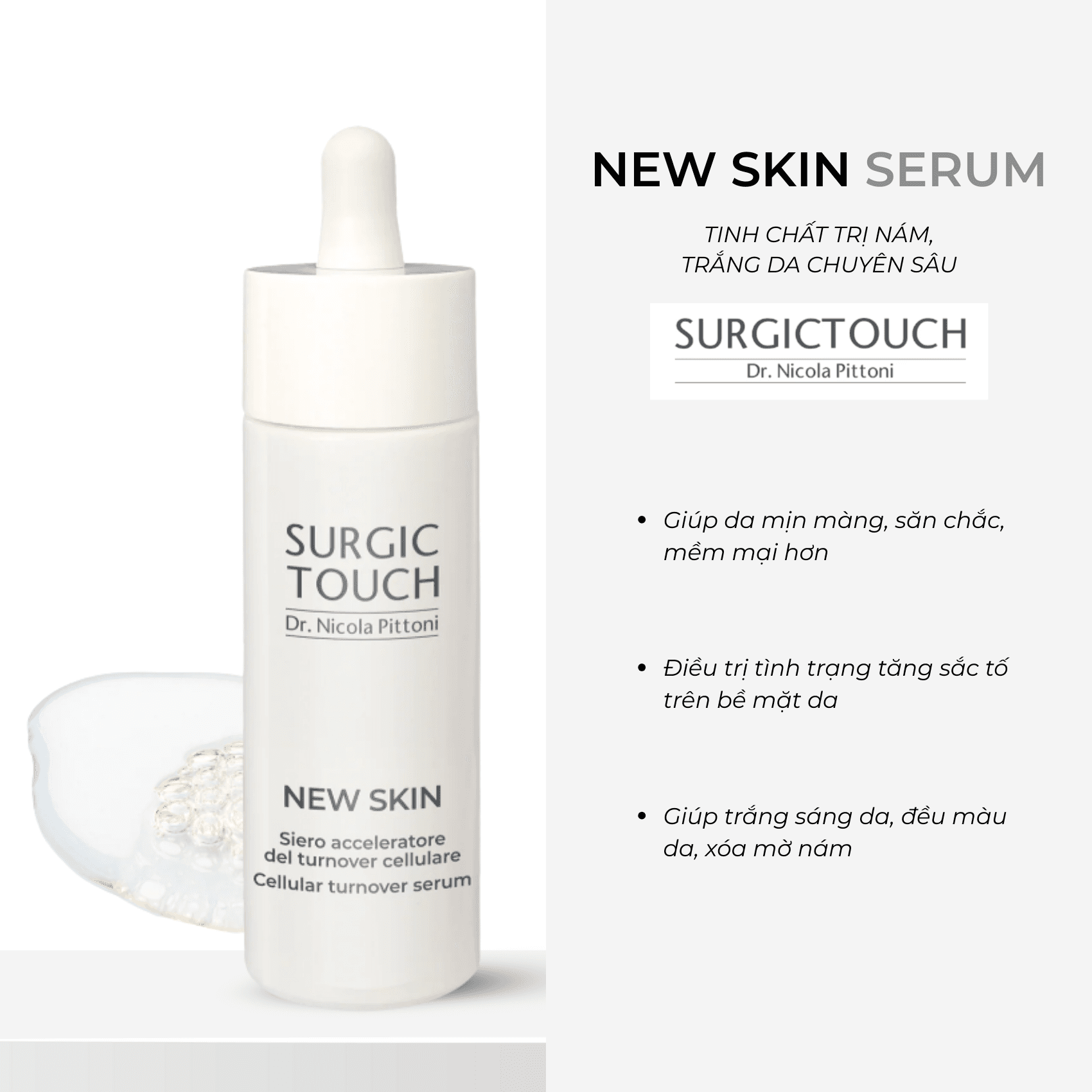 Tinh chất trị nám, trắng da chuyên sâu